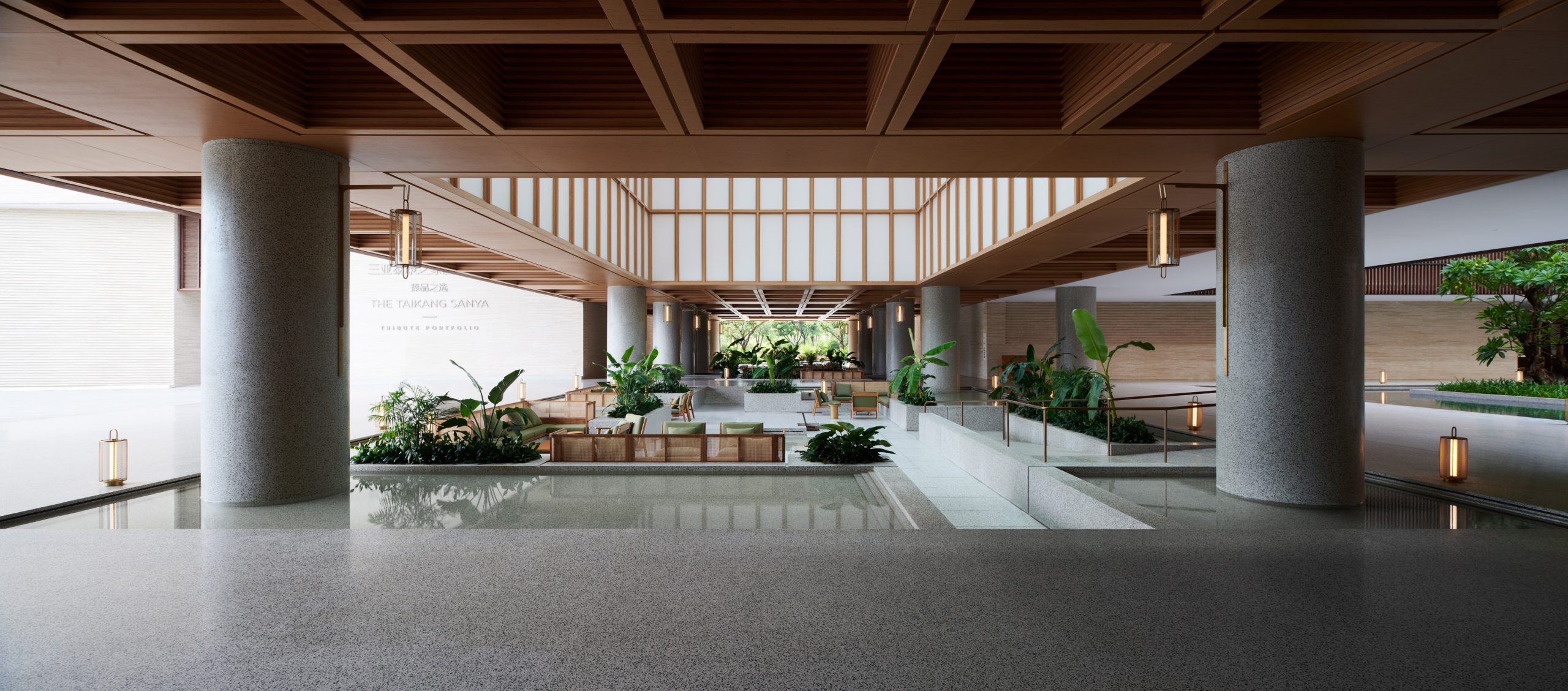Neri_Hu Project_Sanya Wellness Retreat_Arrival lobby_Photo by Chen Hao (1)