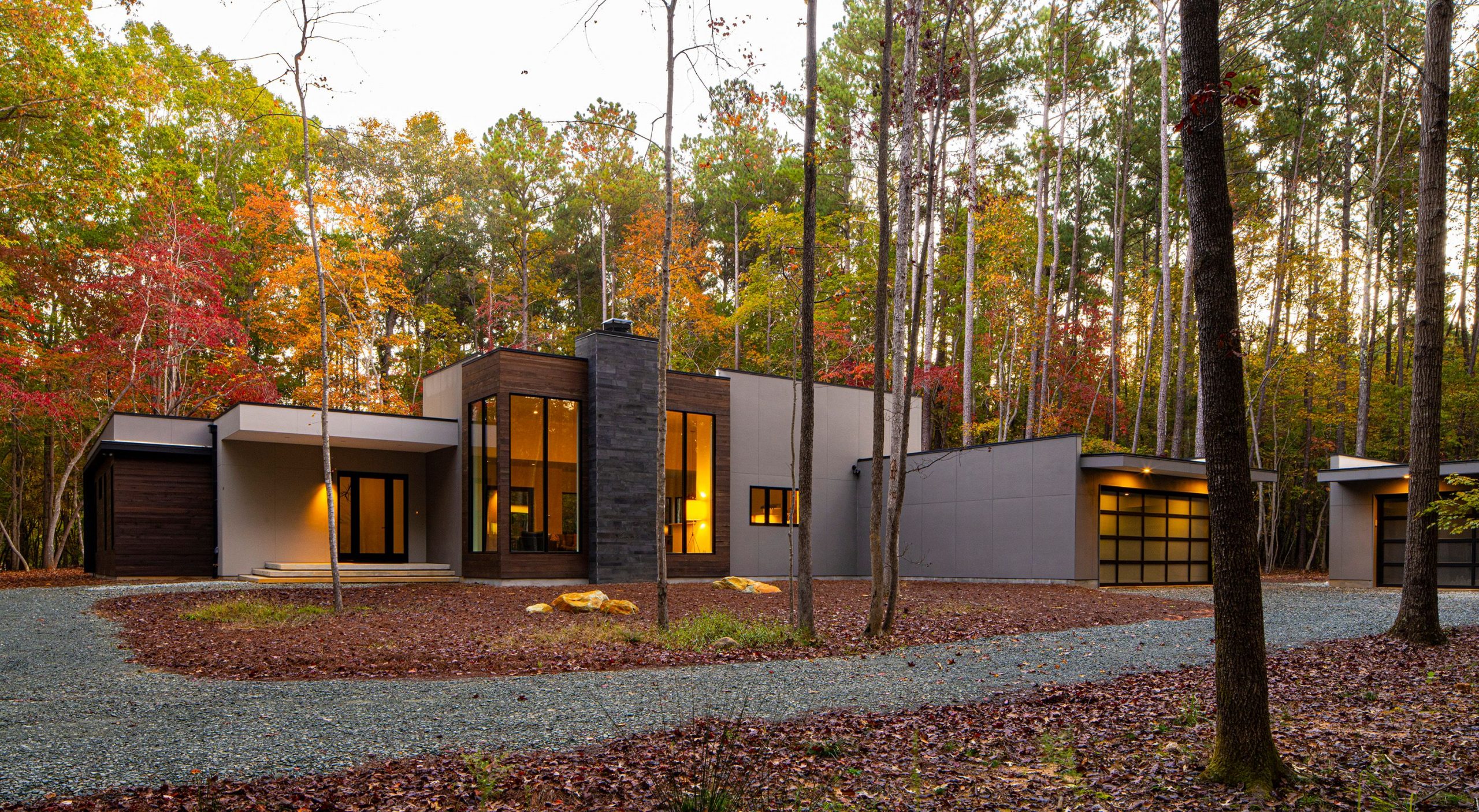 The first thing he looks at on a site is how the sun travels across it.