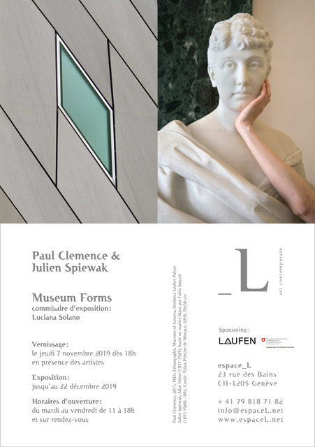 The show pairs eight of Paul Clemence’s prints on aluminum up with artist Julien Spiewak’s works on paper.