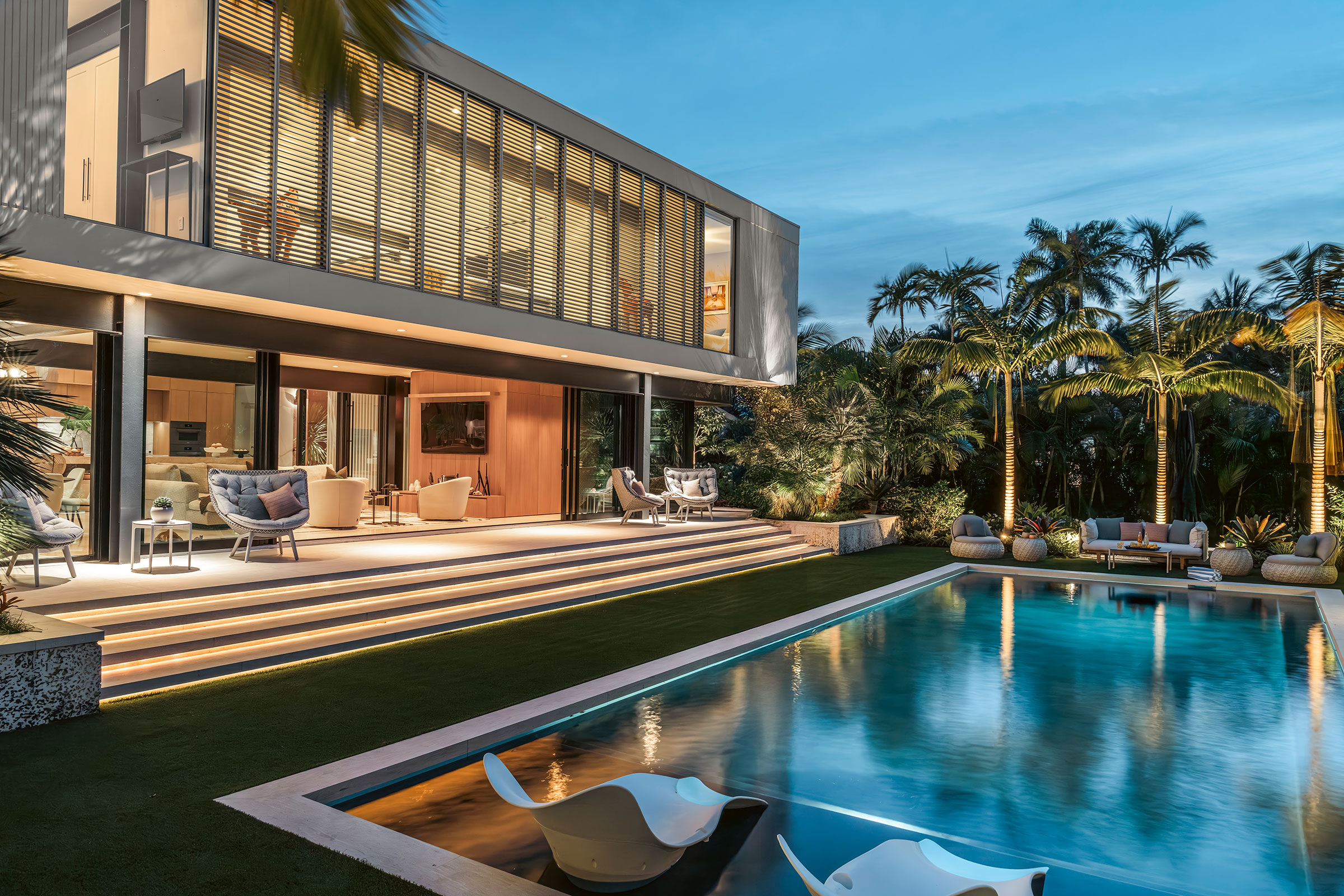 The restored Biggs House, Delray Beach