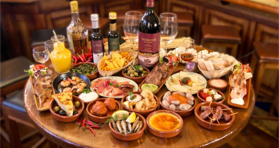 tapas table