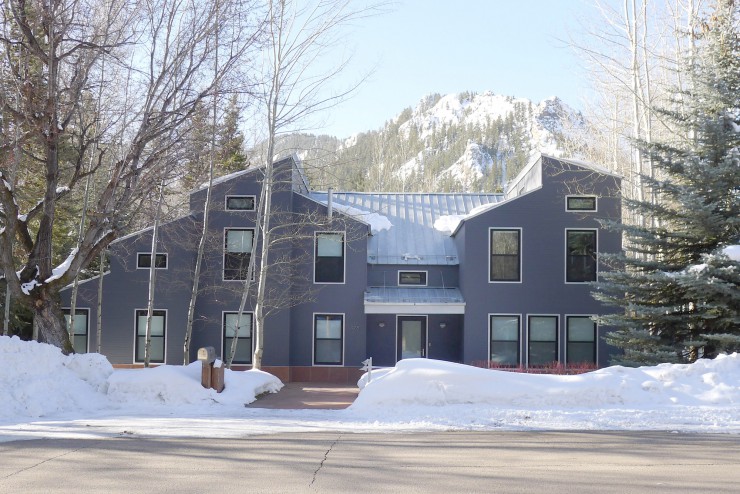 Neisser Residence exterior, Aspen Colorado