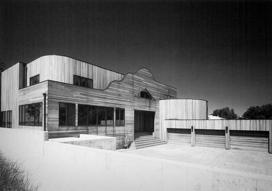 House with a Pompadour detail