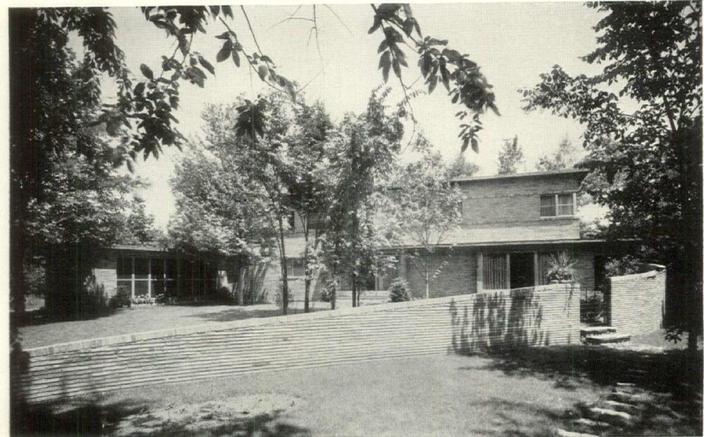 The Charles J. and Ingrid V. Koebel House, Grosse Pointe Farms MI by Eero Saarinen