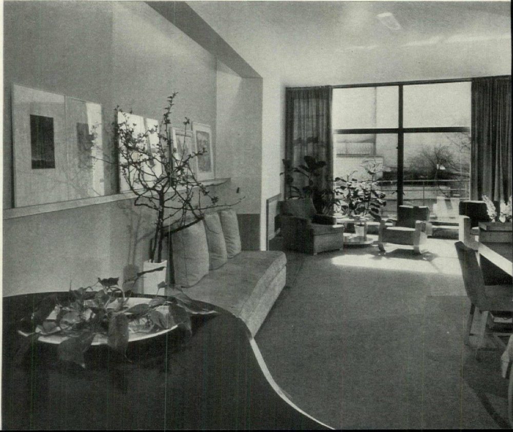 The Edward and Dorothy Norman Residence, New York NY by William Lescaze