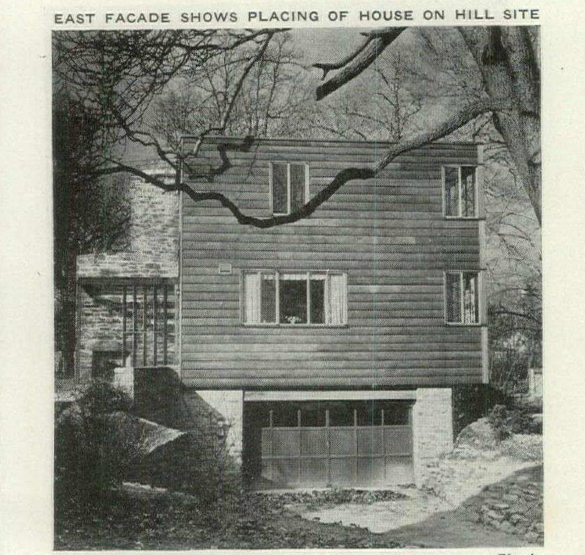 The Jesse Oser House, Elkins Park PA by Louis Kahn