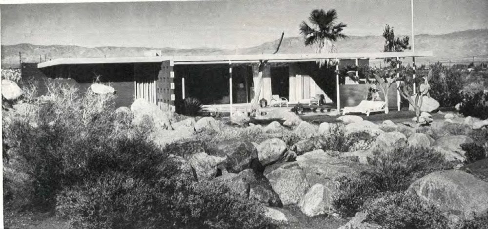 The Raymond Loewy House, Palm Springs CA by Albert Frey