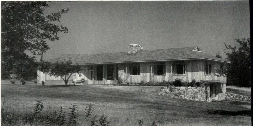 The Charles E. Bevelander Residence, Weston MA