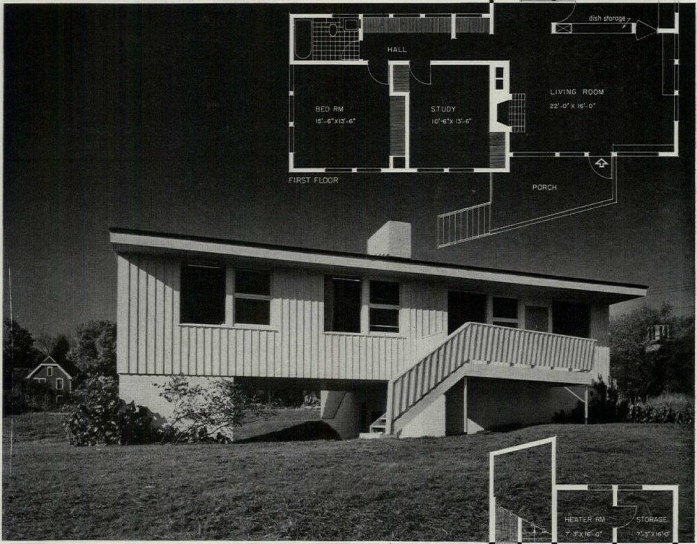 Raised New England House, Hanover NH