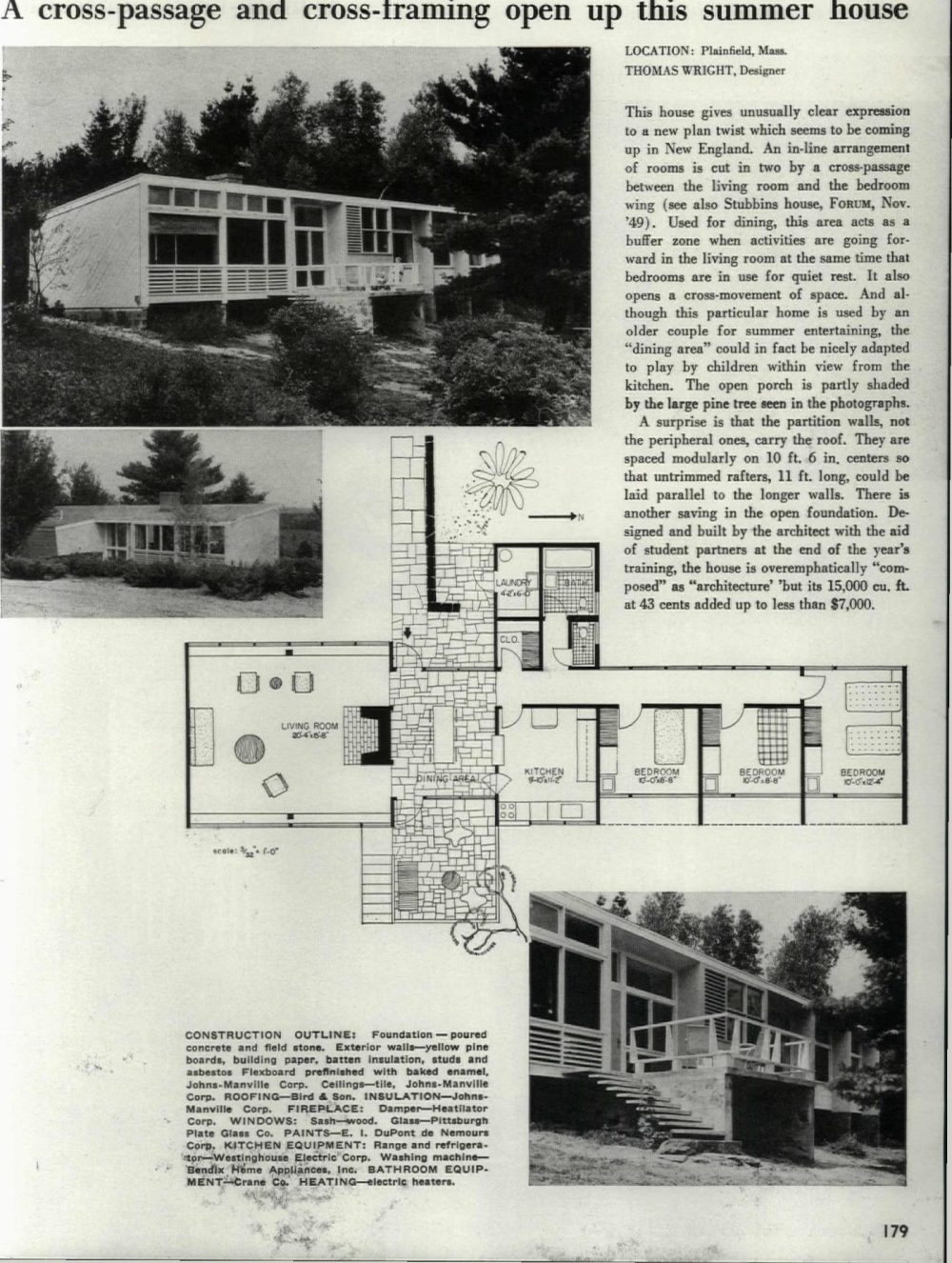 Plainfield Summer House, Plainfield MA