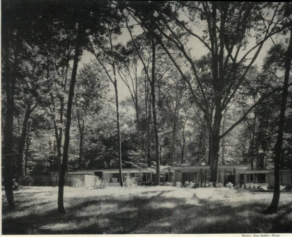 The Louis C. Baker House, Greenwich CT by Minoru Yamasaki
