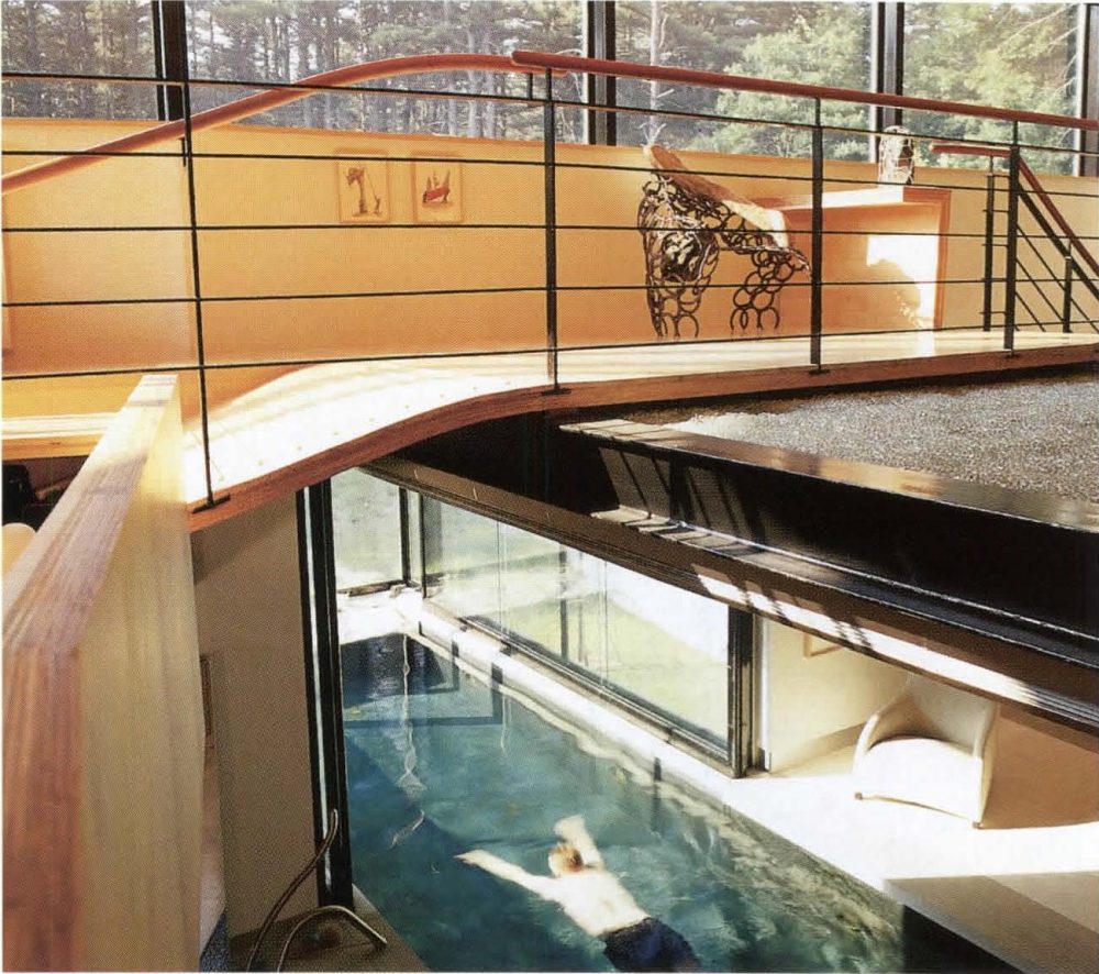 Residence and Gallery for Contemporary Art, Western Massachusetts. Designed by Kennedy & Violich Architecture. Built by Kistler