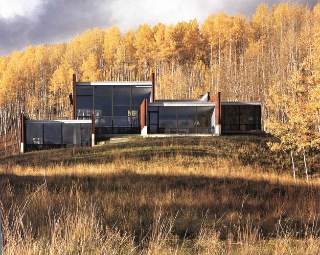 The Kenneth and Karen Heithoff House, aka Colorado House, aka Sunshine Mesa House, 4051 Sunshine Mesa Road, Telluride CO