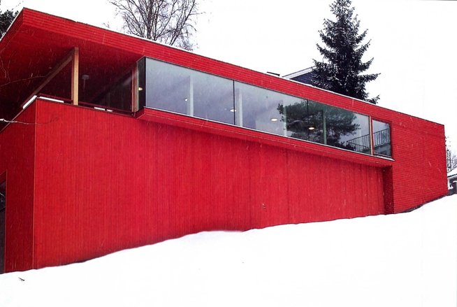 aka The Red House, Lysaker, Oslo, Roa Norway