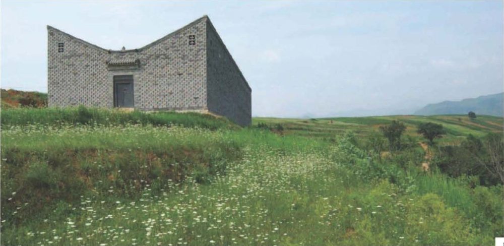 House, Lantian China. Designed by MADA s.p.a.m. (Qingyun Ma). Built by (local craftsmen).