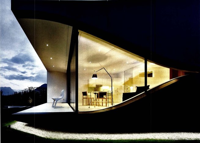 The Angela Staffler and Josef Ebner House, Via Agruzzo 75, Bolzano, South Tyrol Italy