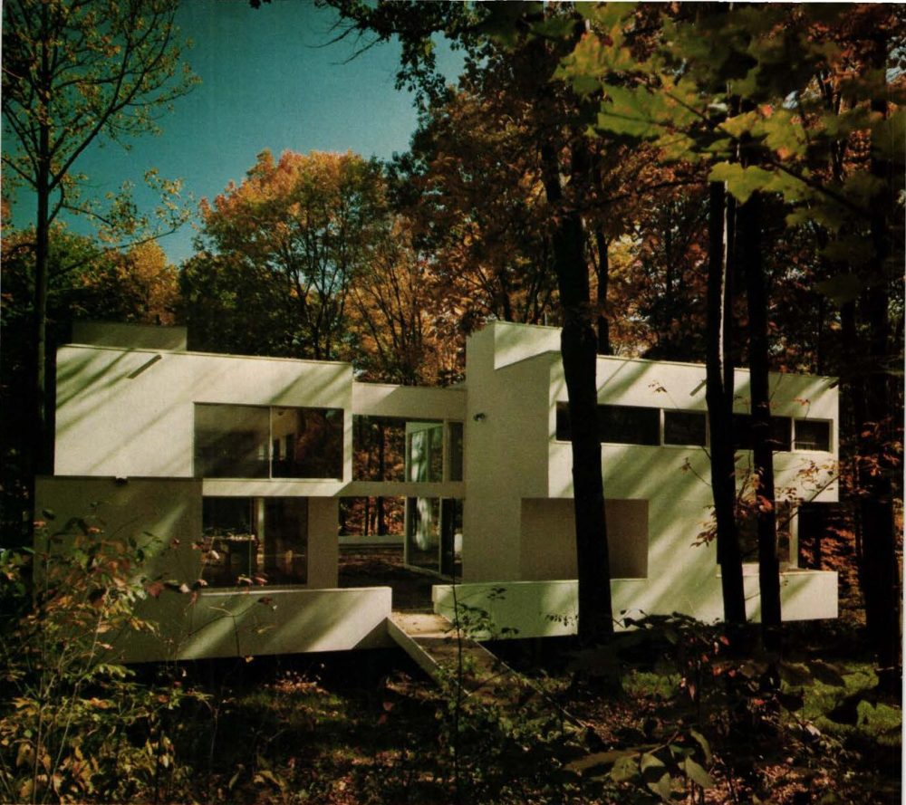 House, Northern Ohio. Designed by Don Hisaka & Associates. Built by Buell Davidson. Struct