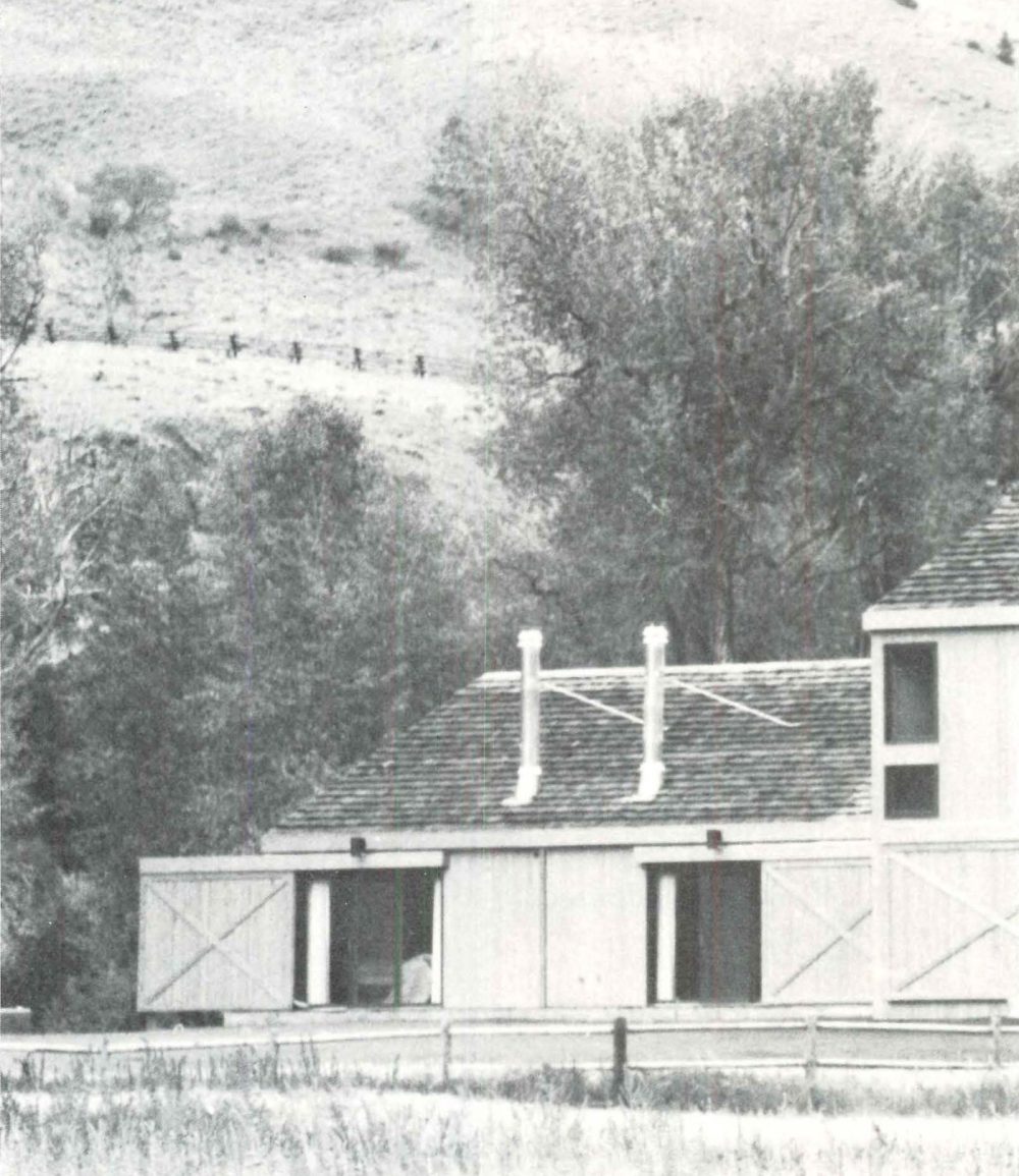 House, Park County WY
