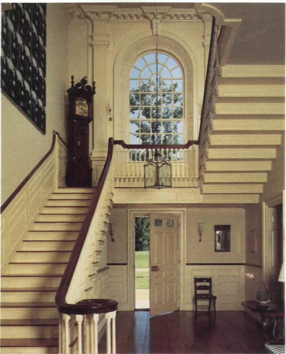 House, Connecticut. Designed by Allan Greenberg. Built by Thomas P. M