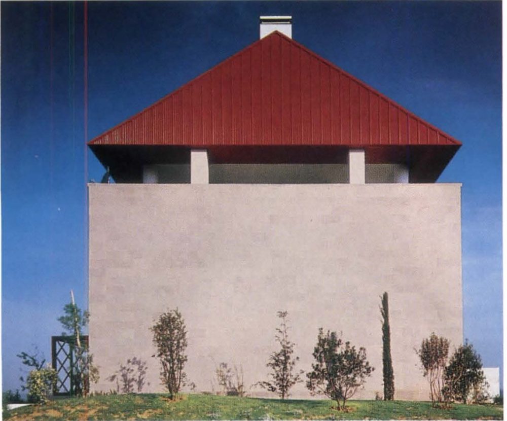 Via di sottopoggio per San Donato, Villanuova, Tuscany Italy. Designed by Sottsass Associa