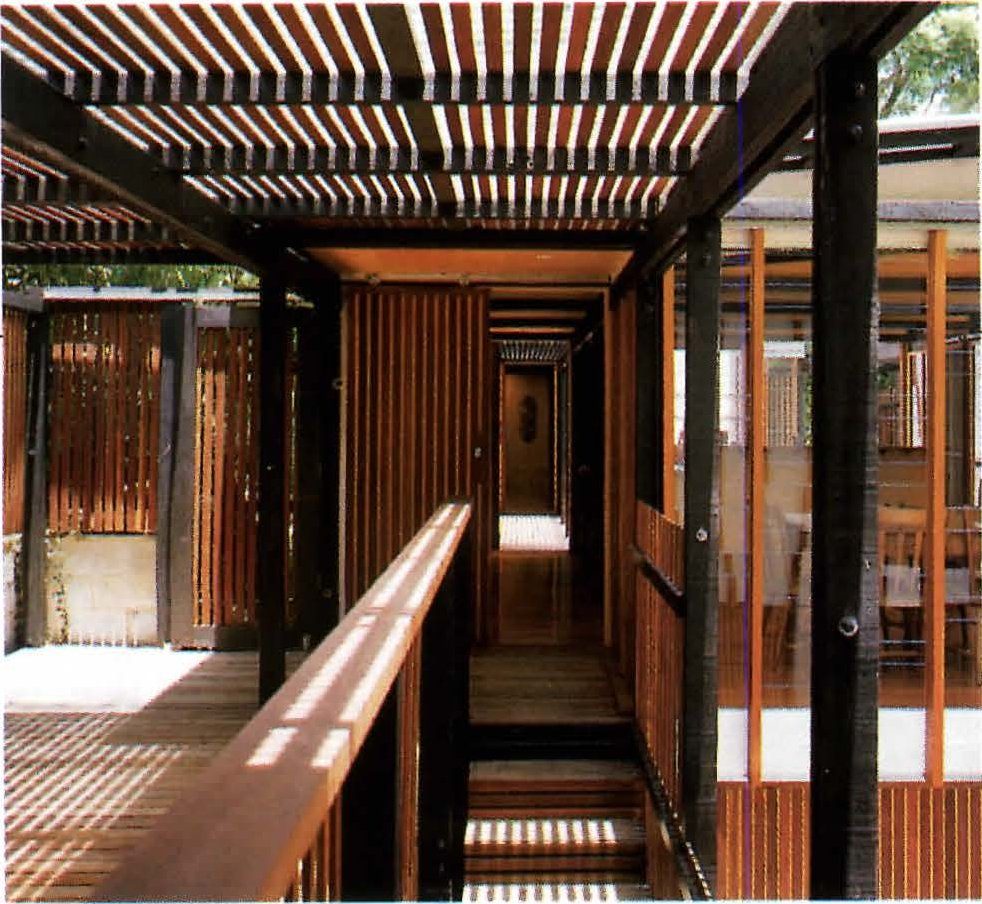 The G. Hooper and L. Weedon House, 1 Derby Street, Brisbane QLD. Designed by Andresen O'Go