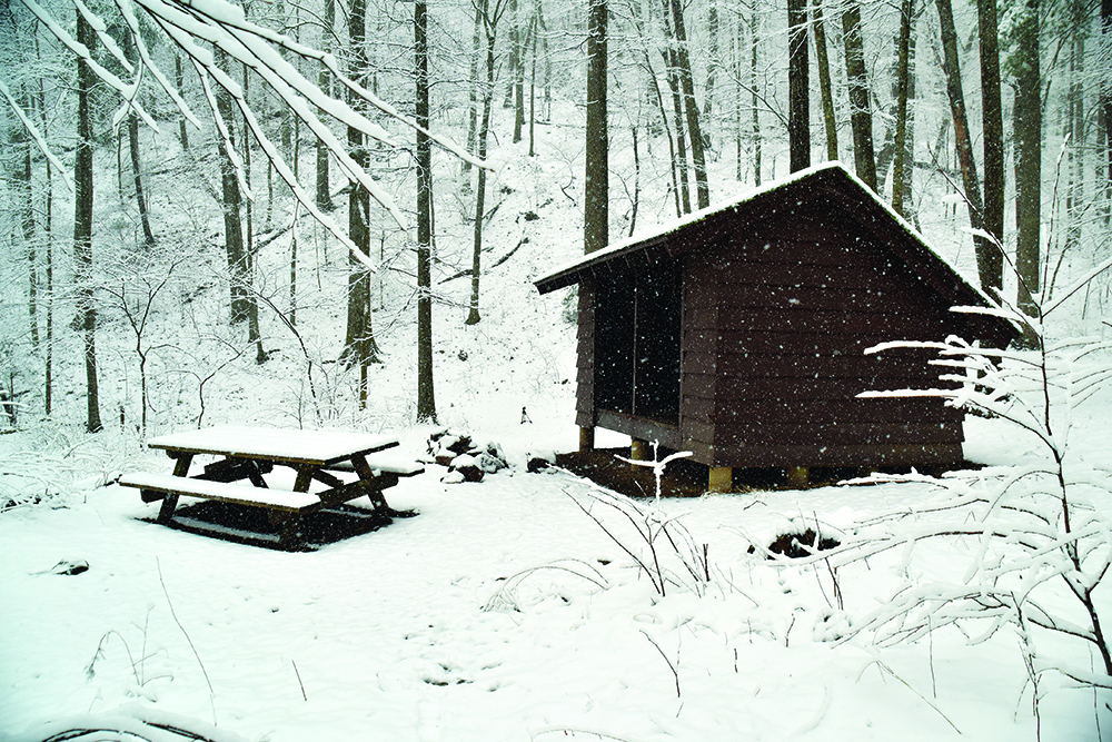 This time though, she had a purpose other than the hike. This time, she was documenting each of the trail’s 276 shelters, lean-tos and huts.