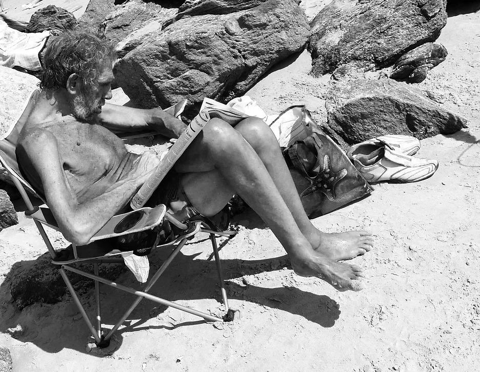 Avid Reader, photo by Marcia Grostein