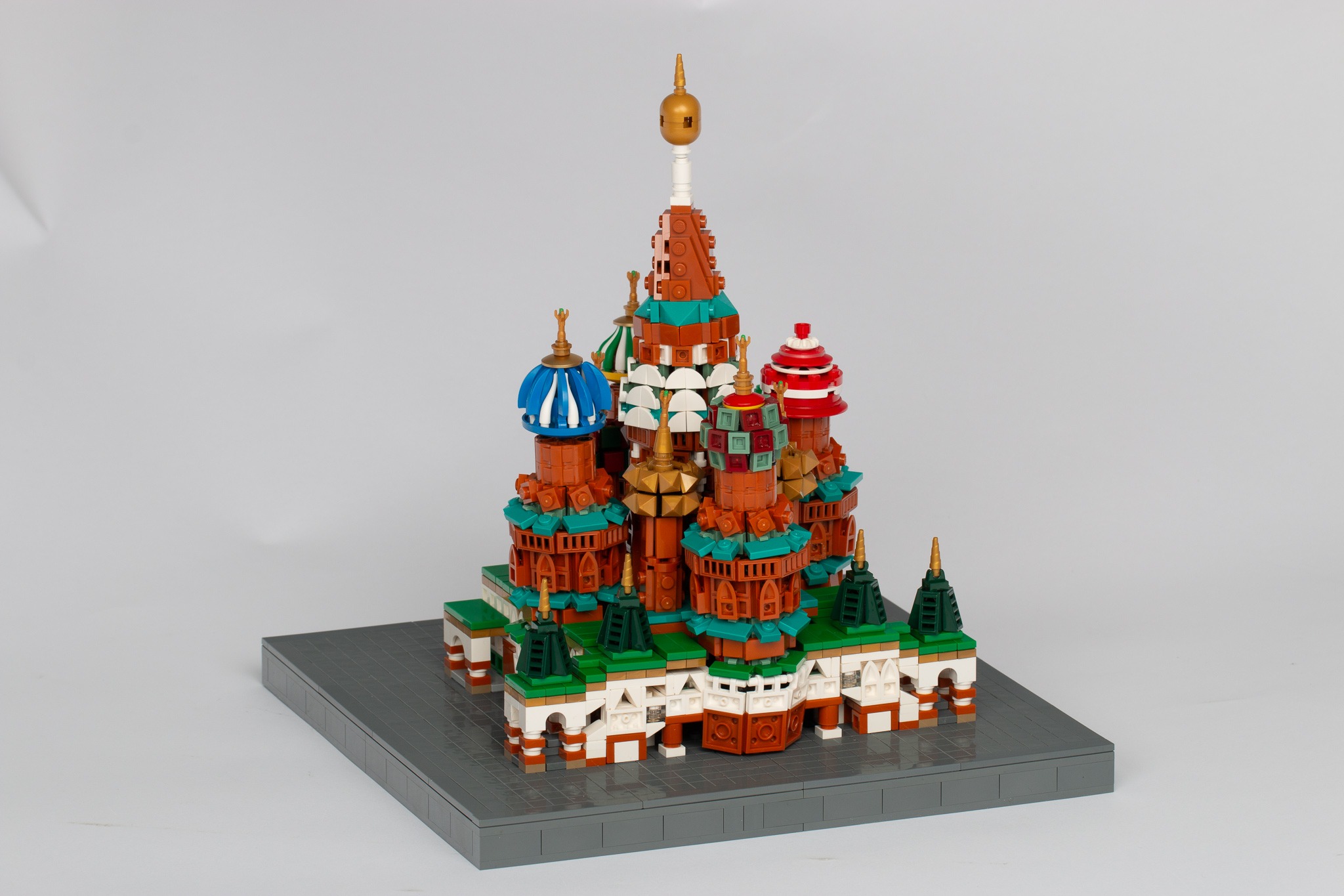 Brick City St Basil's Cathedral, Russia