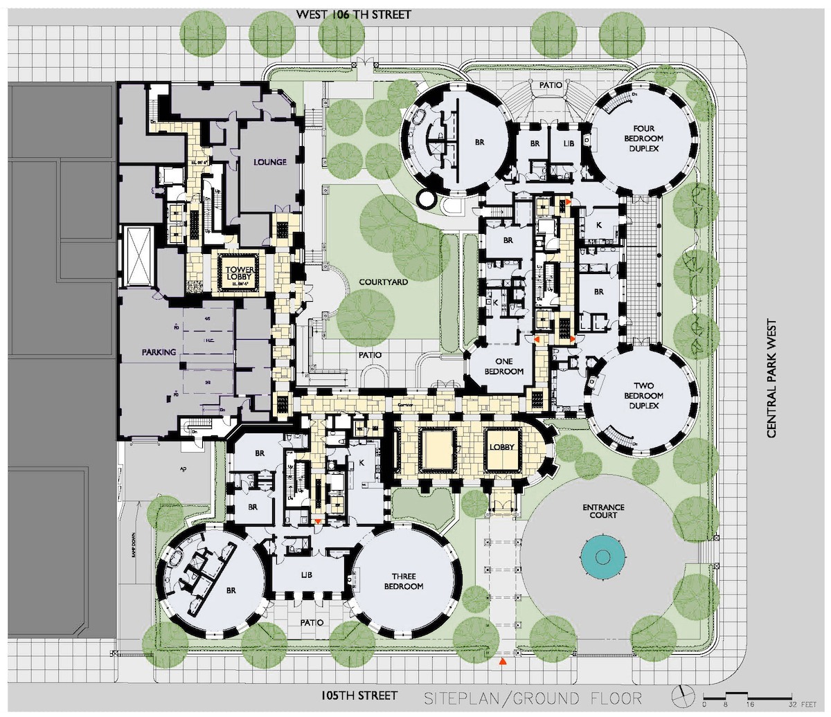 455 CPW Ground Floor Plan