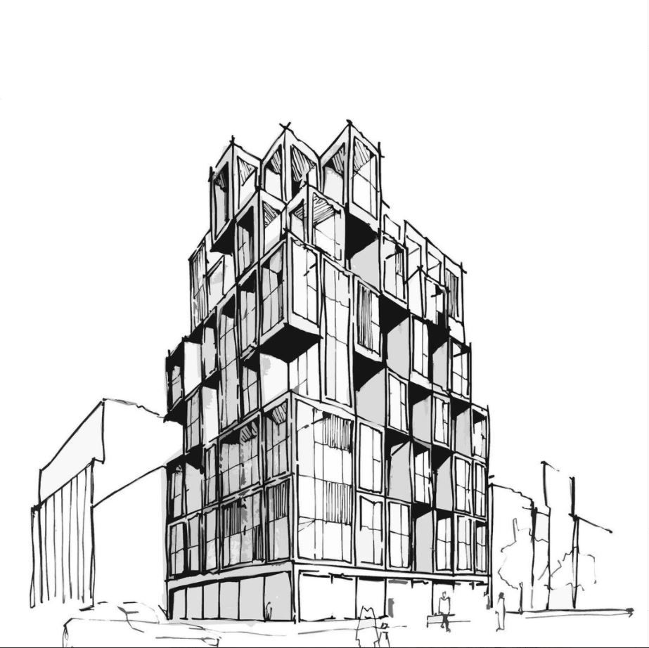 Eran Chen Sketch, 101 W. 14th Street