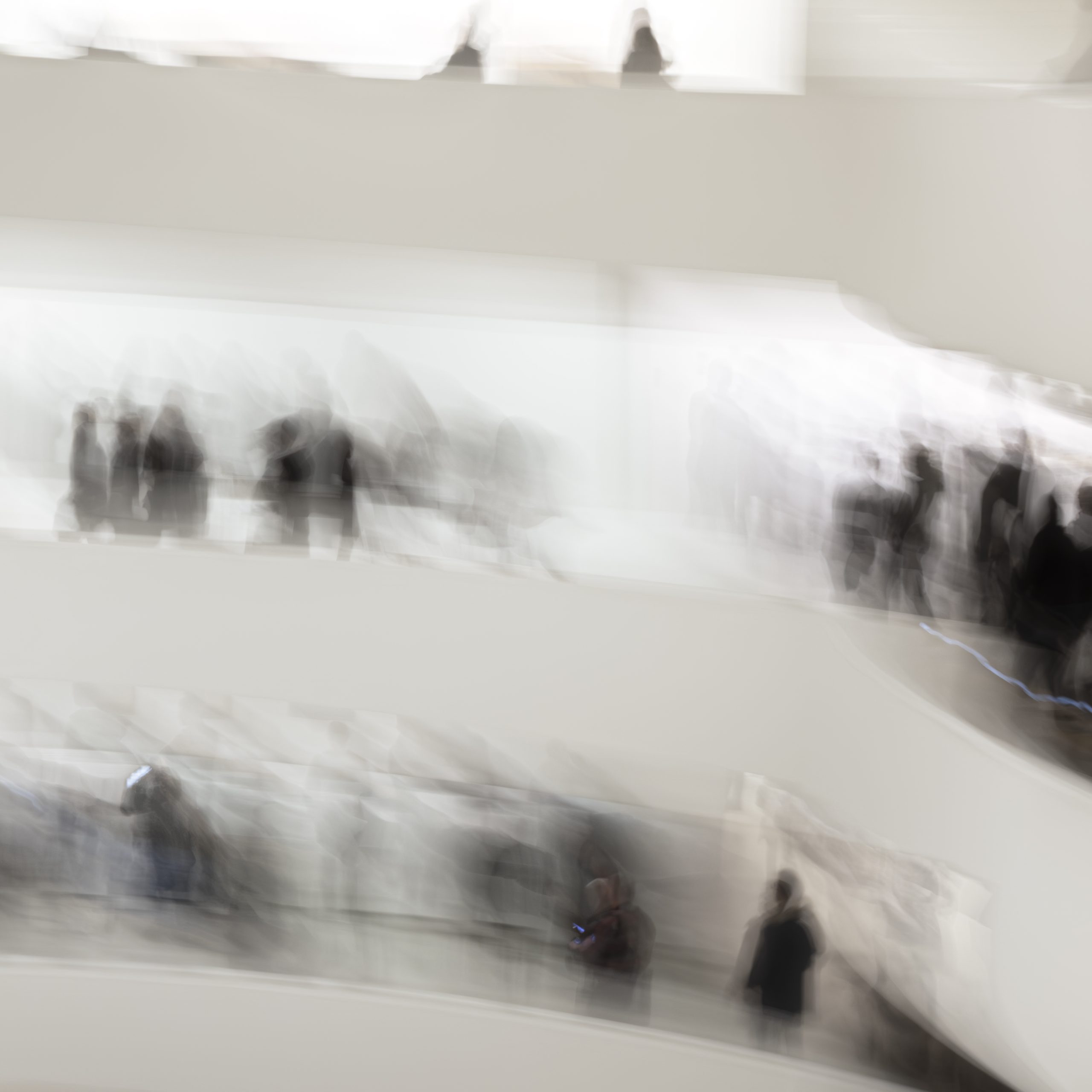 Museumgoers, Solomom R Gugenheim_16x16