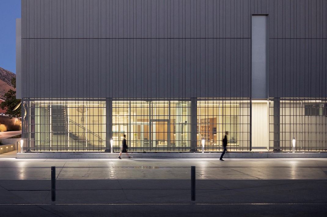 Among the changes: An expansion of 9,000 square feet, a new zinc exterior cladding for its western wall, and an interaction with a 2004 performance center across a plaza.