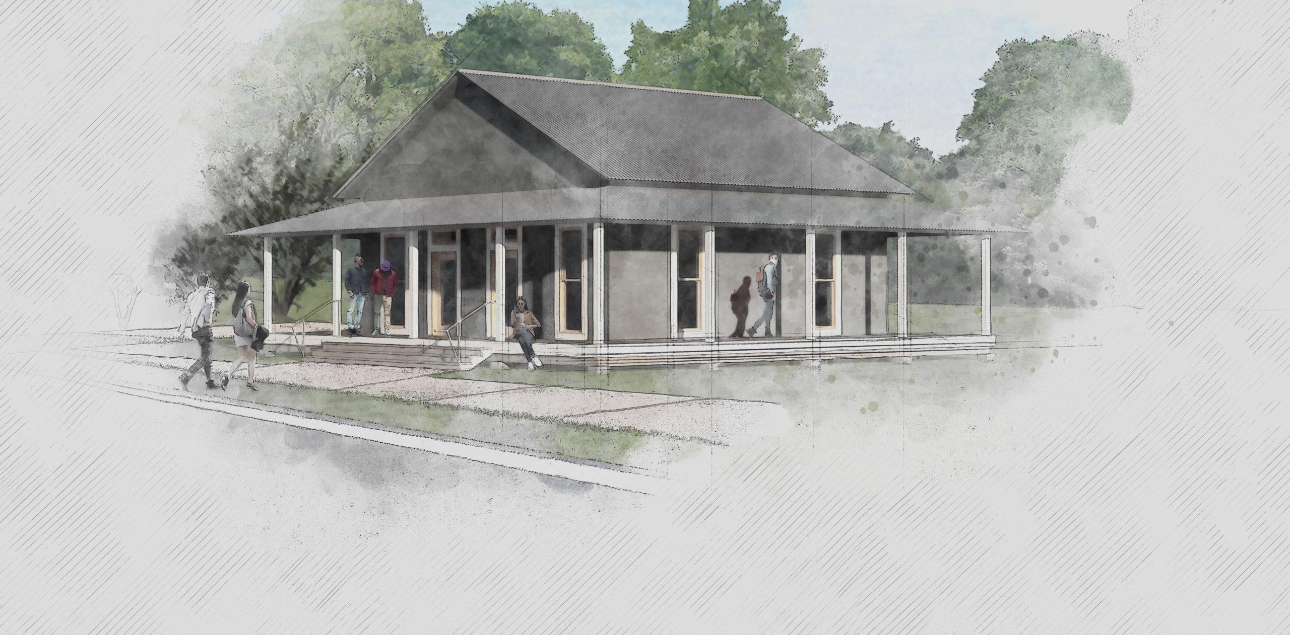 unabridged Architects of Bay St. Louis has restored a small building with a checkered past in Gulfport, Miss.