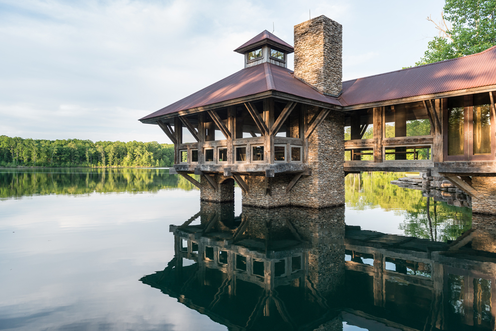 Audrey Hall’s got a new book out on rustic/modern work by JLF Architects – a 40-year-old Bozeman, Mont. firm known for merging traditional post-and-beam materials with a contemporary aesthetic.