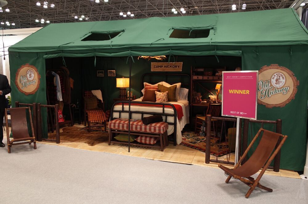 Or, as it’s known at Old Hickory Furniture, “glamping.”