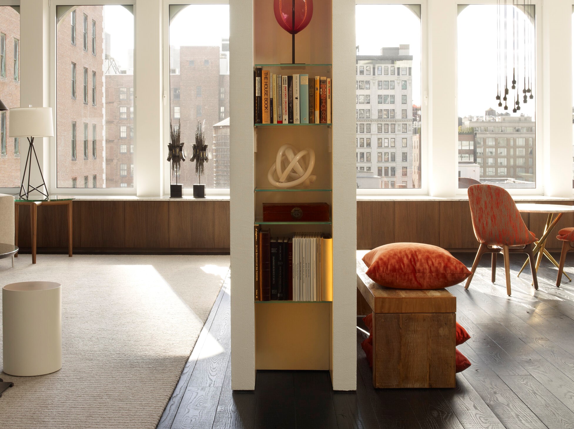 Located off Fifth Avenue in the Flatiron District, it’s now 4,000 square feet of tailored living space up on the 11th floor.