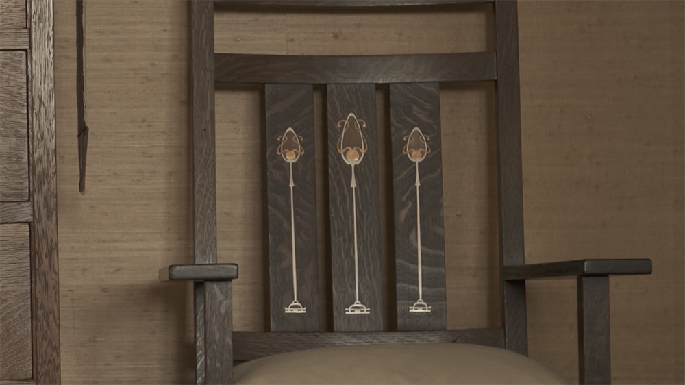 It’s a 68-minute-long documentary about the man who reinterpreted Englishman William Morris’s work for American audiences – from 1900 to about 1918.