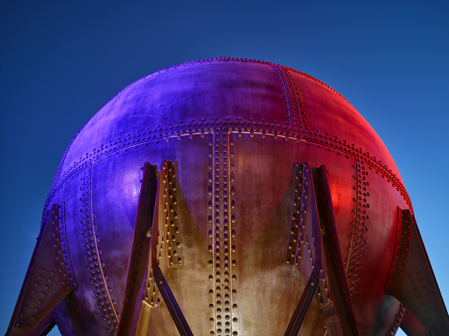 It once was part of a paper mill, built in 1930. “It was an acid accumulator – it was part of the process of breaking down small wood timbers to grind up in a chipper, to make wood chips,” says Saul Becker.
