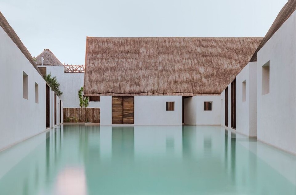 It’s in the state of Quintana Roo, where the main industry is fishing, and golf carts and bicycles provide the main transportation.