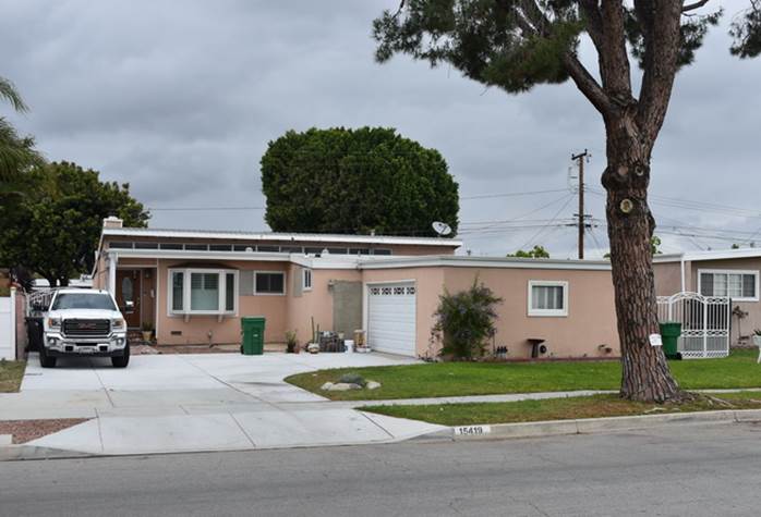 15419 Hornell Street, Buff & Hensman 1952.JPG