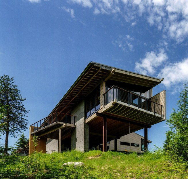 Larch, the Katie Egland Cox House, Sandpoint ID by Gordon Walker and Katie Egland Cox