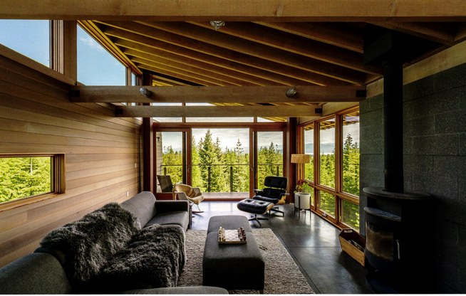 Larch, the Katie Egland Cox House, Sandpoint ID by Gordon Walker and Katie Egland Cox