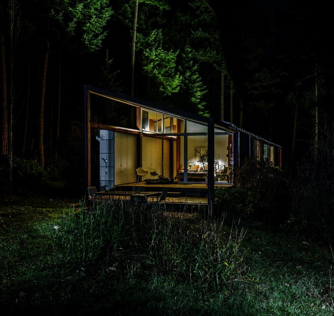 The Gordon Walker and Sandie Pope Cabin, Orcas Island WA by Gordon Walker