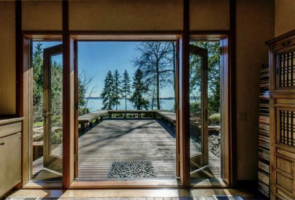 The Jane and Pat Rogers House, aka the Rogers-Morris House, Kirkland WA by Gordon Walker