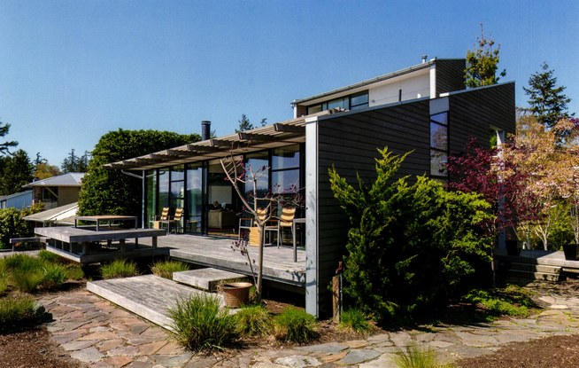 The Kent Stowell and Francia Russell House, Whidbey Island WA by Gordon Walker