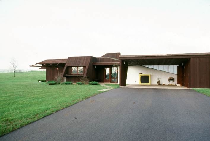 A house with a garage