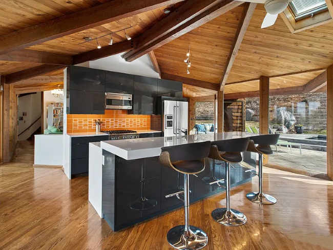 The Dr. Peter Albersheim House, Boulder CO by Charles Haertling