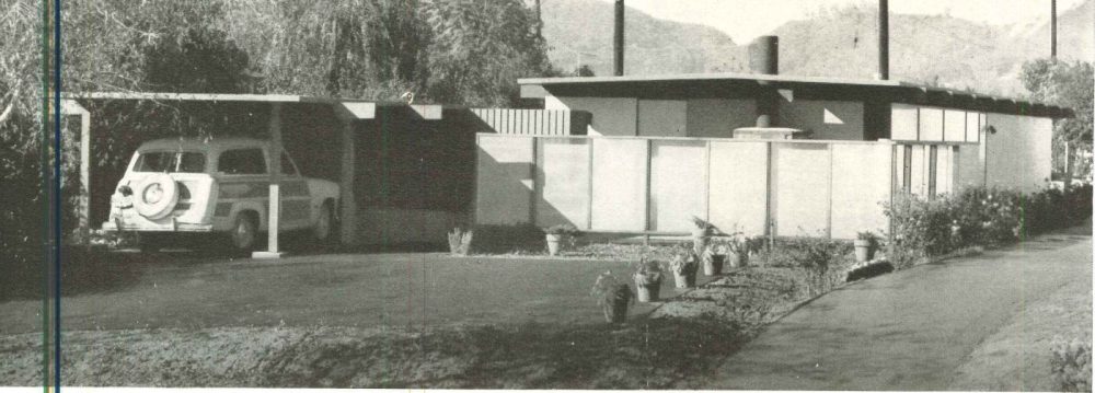 The Byles, Weston & Rudolph Prototype House, Pasadena CA