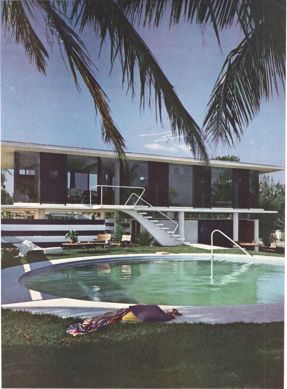 Glass House on Stilts, Miami Beach FL