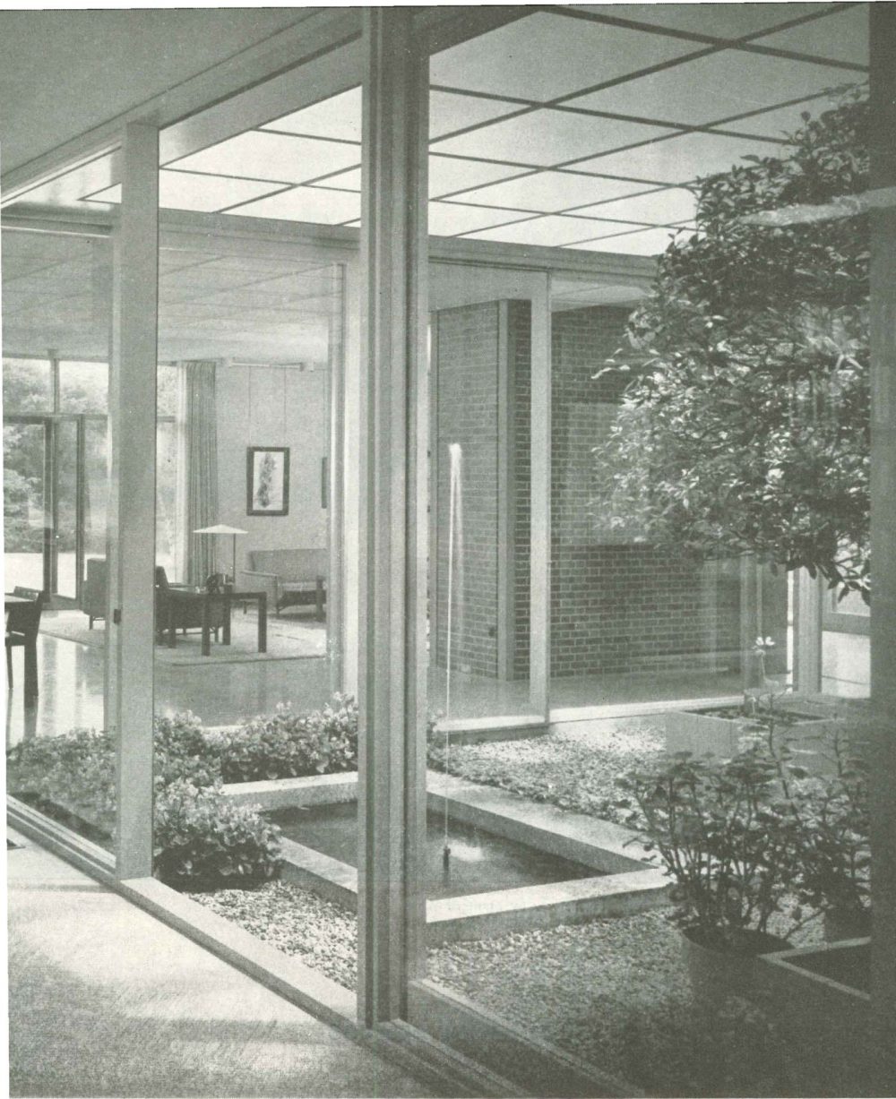 The Richard S. Davis House, Wayzata MN by Philip Johnson